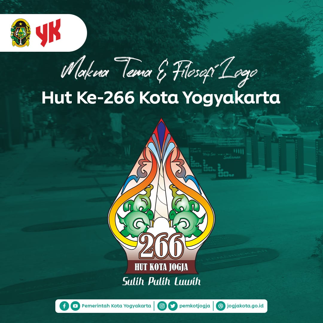 Makna Tema dan Filosofi Logo HUT ke-266 Kota Yogyakarta